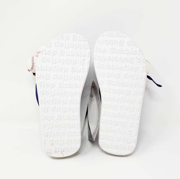 BUBBLEFLOP Baseball flip flop sandal NWT - Picture 6 of 7